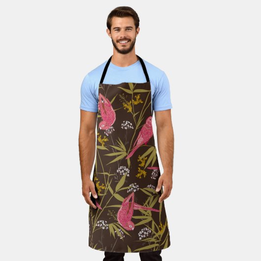 Mooie handschildervogels in het bos van Bamboo Schort (Gedragen)