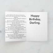 Mooie Happy Birthday-kaart met zonsopgang Kaart (Binnen)