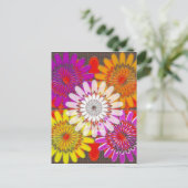 Mooie HAPPY CHAKRA Zonnebloem Groeten CADEAUS Briefkaart (Staand voorkant)