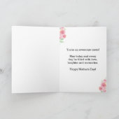 Mooie Happy Moederdag-dochter Kaart (Binnen)