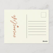 Mooie Happy Moederdag Golden Folie Briefkaart (Achterkant)