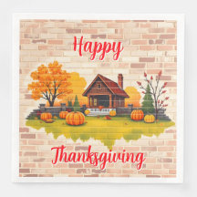 Mooie Happy Thanksgiving Herfst