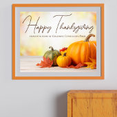 Mooie Happy Thanksgiving  Zaken Poster