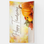 Mooie Happy Thanksgiving  Zaken Spandoek (Verticaal)