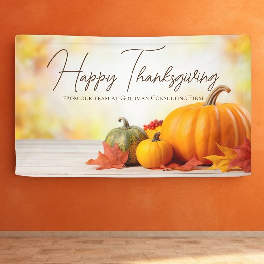 Mooie Happy Thanksgiving  Zaken Spandoek