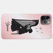 Mooie Harp Player persoonlijke Case-Mate iPhone Case (Achterkant (horizontaal))