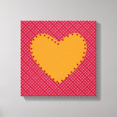 Mooie hart canvas (Voorkant)