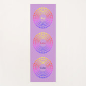 Mooie Hart Mandala Yogamat (Voorkant)