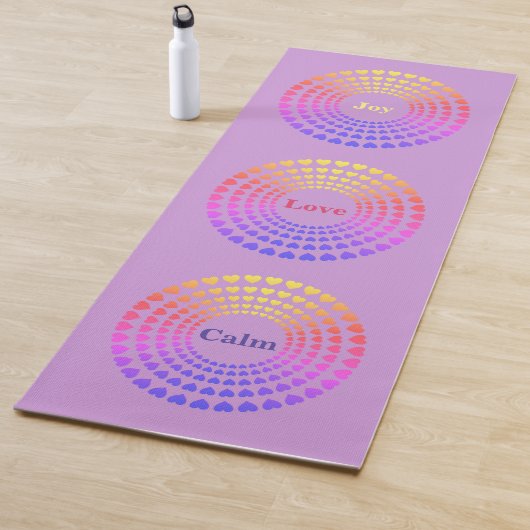 Mooie Hart Mandala Yogamat (In situ)