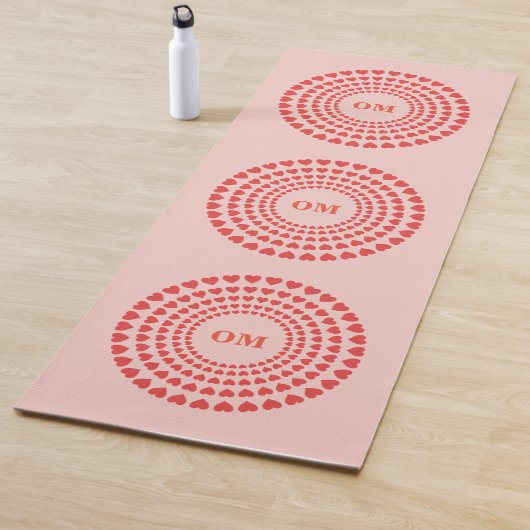 Mooie Hart Mandala's Yogamat (In situ)