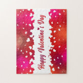 Mooie Harten Gelukkige Valentijnsdag Legpuzzel (Verticaal)