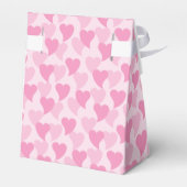 Mooie Harten Naadloos Patroon Bedankdoosjes (Achterkant)