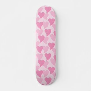 Mooie Harten Naadloos Patroon Persoonlijk Skateboard
