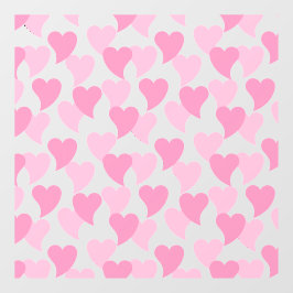 Mooie Harten Naadloos Patroon Raamsticker