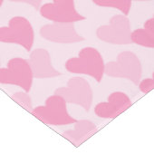 Mooie Harten Naadloos Patroon Tafelkleed (Gekanteld)