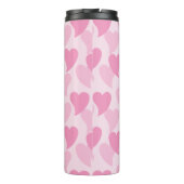 Mooie Harten Naadloos Patroon Thermosbeker (Achterkant)