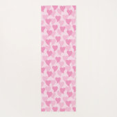 Mooie Harten Naadloos Patroon Yogamat (Achterkant)