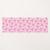 Mooie Harten Naadloos Patroon Yogamat (Voorkant (horizontaal))