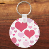 Mooie Harten Sleutelhanger (Voorkant)
