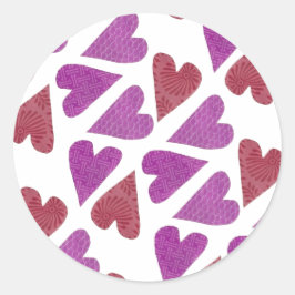 Mooie harten Stickers