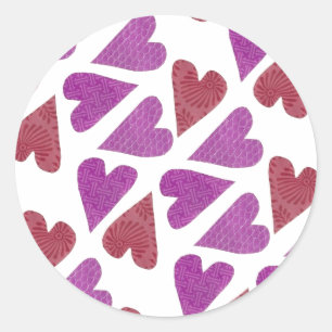 Mooie harten Stickers
