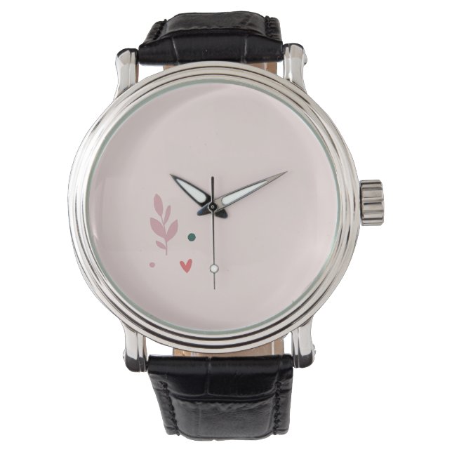 Mooie harthorloges horloge (Voorkant)