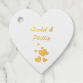 Mooie Hartjes Bedankjes Labels (Voorkant)