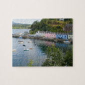 Mooie haven- en zeilboten met reflectie in 2 legpuzzel (Horizontaal)