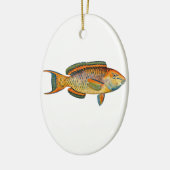 Mooie Hawaiiaanse vis - Regal Parrotfish Keramisch Ornament (Links)
