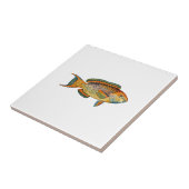 Mooie Hawaiiaanse vis - Regal Parrotfish Tegeltje (Zijkant)