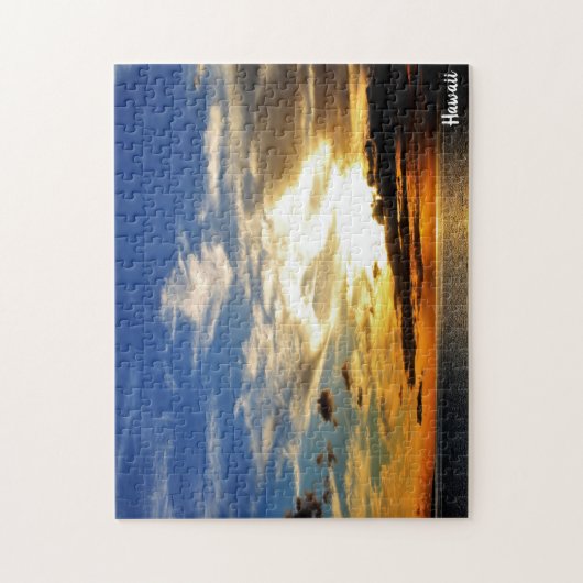 Mooie Hawaiian Sunset Legpuzzel (Verticaal)