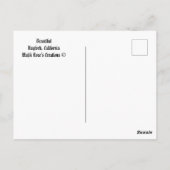 Mooie Hayfork, Californië... Briefkaart (Achterkant)