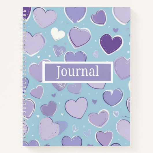 Mooie Heart Journal Notitieboek (Voorkant)