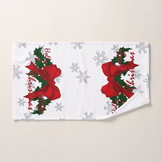Mooie heilige Kerstmis Handdoek (Handdoek)