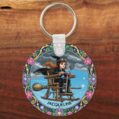 Mooie Heks Aviator Sleutelhanger (Voorkant)