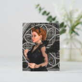 Mooie heks briefkaart (Staand voorkant)