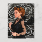 Mooie heks briefkaart (Voorkant)