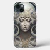 Mooie heks demon koningin fantasy kunst Case-Mate iPhone case (Achterkant)