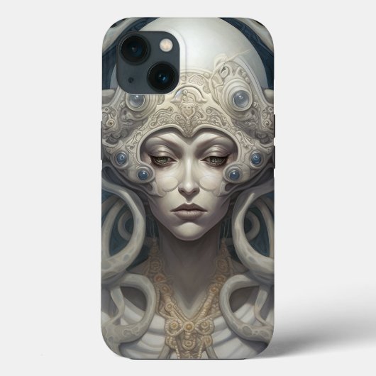 Mooie heks demon koningin fantasy kunst Case-Mate iPhone case (Achterkant)