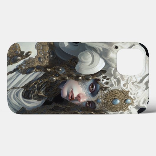 Mooie heks demon koningin fantasy kunst Case-Mate iPhone case (Achterkant (horizontaal))