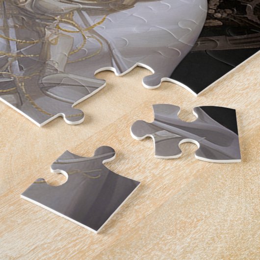 Mooie heks demon koningin fantasy kunst legpuzzel (Zijkant)