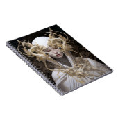 Mooie heks demon koningin fantasy kunst notitieboek (Rechterzijde)