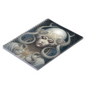 Mooie heks demon koningin fantasy kunst notitieboek (Linkerzijde)