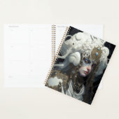 Mooie heks demon koningin fantasy kunst planner (Display)