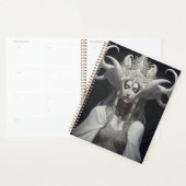 Mooie heks demon koningin fantasy kunst planner (Display)