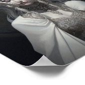 Mooie heks demon koningin fantasy kunst poster (Hoek)