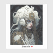 Mooie heks demon koningin fantasy kunst sticker (Vel)