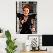 Mooie Heks Poster (Thuiskantoor)