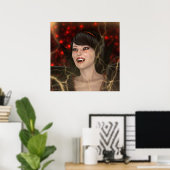 Mooie Heks Poster (Thuiskantoor)
