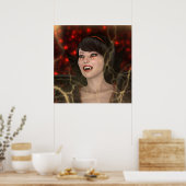 Mooie Heks Poster (Keuken)